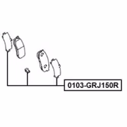 FEBEST 0103-GRJ150R non classé - Vue supplémentaire 2