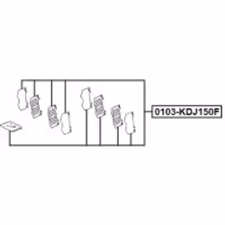 FEBEST 0103-KDJ150F non classé - Vue supplémentaire 2
