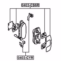 FEBEST 0403-CS6R non classé - Vue supplémentaire 2