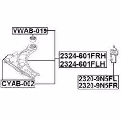 FEBEST 2324-601FRH non classé - Vue supplémentaire 2