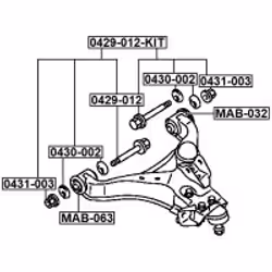 FEBEST 0429-012-KIT non classé - Vue supplémentaire 2