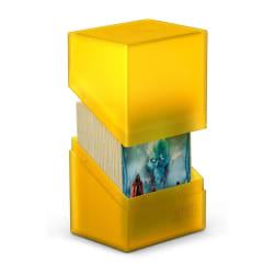 Ultimate Guard Boulder Deck Case 80+ Ambre