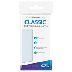 ULTIMATE GUARD Classic Sleeves Resealable Protège-carte