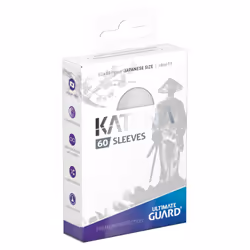 ULTIMATE GUARD Katana Sleeves Japanese Size, Protège-carte, Blanc, 60 pièce(s)