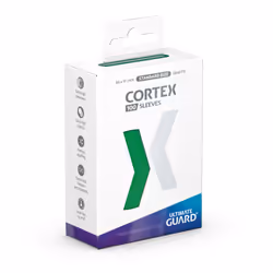 ULTIMATE GUARD Cortex Sleeves, Protège-carte, Vert, 100 pièce(s)