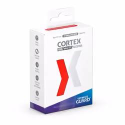 ULTIMATE GUARD Cortex Sleeves, Protège-carte, Rouge, 100 pièce(s)
