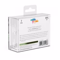 Oakie Doakie Dice ODD500052 accessoire de jeux de dés Jeu de dés Métal 7 pièce(s)
