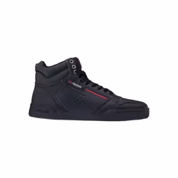 Sneakers Mangan Cuir Noir