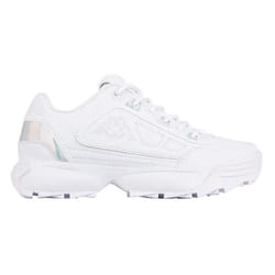 Baskets Kappa Rave GC Blanc - Femme/Adulte - Lacets - Synthétique - Plat
