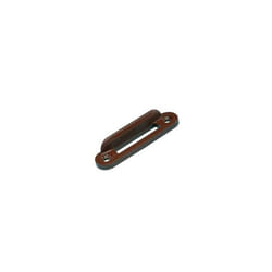 Gâche de serrure - GENERIQUE - marron - convient pour les portes avec serrure à poussoir