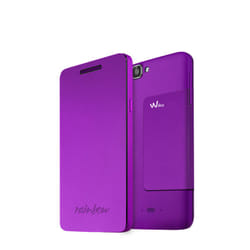 Wiko 92271 coque de protection pour téléphones portables Folio porte carte Violet