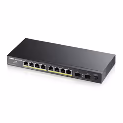 Zyxel GS1100-10HP, Non-géré, Gigabit Ethernet (10/100/1000), Connexion Ethernet, supportant l'alimentation via ce port (PoE), ...