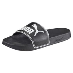 PUMA Leadcat Slide Mâle 40.5 Noir, Blanc