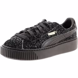 Baskets - PUMA - Platform Elemental - Noir - Femme - Lacets - Talon Plateau