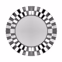 Miroir Mural Design Horus 80cm Argent