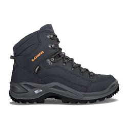 LOWA Renegade GTX Mid Mâle Adulte Noir, Bleu, Gris