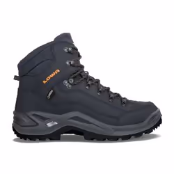 LOWA Renegade GTX Mid, Mâle, Adulte, Noir, Bleu, Gris, Bottes d’extérieur, Randonnée, EUE