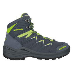 LOWA Innox Pro GTX Mid Unisexe Enfant Noir, Vert