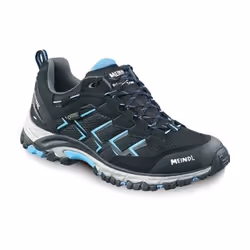 Meindl Caribe Lady GTX, Trail, Femelle, Adulte, Noir, Bleu, EUE, Monochromatique