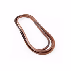 Profil trapézoïdal lisse type B (17 x 11 mm), longueur ext. : 3912 mmPour tracteurs de pelouse à plateau de coupe A (54'/137c ...