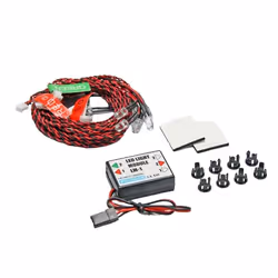 PICHLER C6857, Éclairage à LED, Noir, Rouge