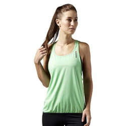 T-Shirt Femme Reebok OS Long Bra Top L - Vert - Marque REEBOK
