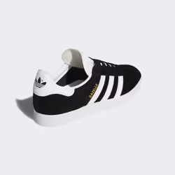 Adidas Gazelle Mâle 46 Noir, Blanc, Or - Vue supplémentaire 5