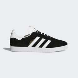 Adidas Gazelle Mâle 42 Noir, Blanc, Or