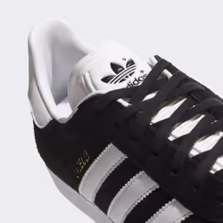 Adidas Gazelle Mâle 42 Noir, Blanc, Or - Vue supplémentaire 6