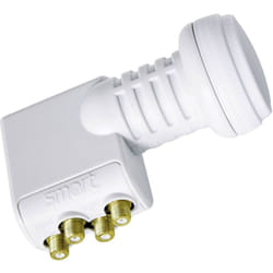 Smart - Tête lnb quad Titanium Universal tqs avec switch Nombre d'abonnés : 4