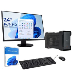 Sedatech Pack Mini-PC Evolution • Intel i7-9750H • 16Go RAM • 1To SSD M.2 • Windows 11 • Moniteur 24