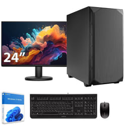 Sedatech Pack PC de bureau Silent • Intel i9-14900K • 64Go DDR5 • 2To SSD M.2 • Windows 11 • Moniteur 24