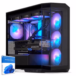 Sedatech PC Gamer Advanced Watercooling Full Vision • AMD Ryzen 7 5700X • RTX4060Ti • 32Go RAM • 1To SSD M.2 • Windows 11