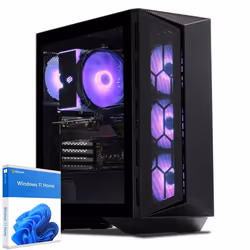 Sedatech PC Gamer Expert ATX Compact • AMD Ryzen 5 5600X • RTX4060 • 32Go RAM • 2To SSD M.2 • Windows 11