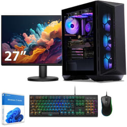 Sedatech Pack PC Gamer ATX Compact • AMD Ryzen 9 9900X • RTX4060 • 32Go DDR5 • 2To SSD M.2 • Windows 11 • Moniteur 27