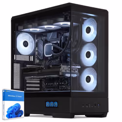 Sedatech PC Gamer Pro Watercooling XL Vision • AMD Ryzen 7 9800X3D • RTX5070Ti • 32Go DDR5 • 2To SSD M.2 • Windows 11