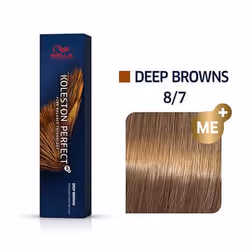 Wella Koleston Perfect 8/7, 8/7, Deep Browns, Femmes, 60 ml, 1 pièce(s)