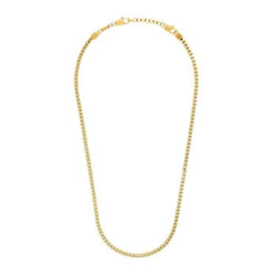 Collier pour homme - S OLIVER - 2033931 - Acier inoxydable IP or - Longueur 55cm - Fermoir à homard