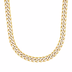 Collier pour homme - S OLIVER - 2036865 - Acier inoxydable bicolore - Fermoir à homard
