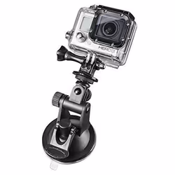 Mantona Mini Support à Ventouse (avec Filetage 1-4 et raccord GoPro Compatible avec GoPro Hero caméras compactes numé 2103