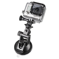 Mantona Mini Support à Ventouse (avec Filetage 1-4 et raccord GoPro Compatible avec GoPro Hero caméras compactes numé 2103
