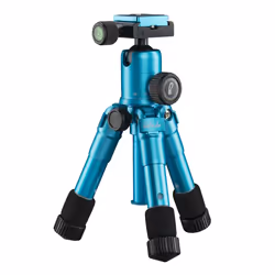 Mantona 21184, 3 pieds, Bleu, 49,5 cm