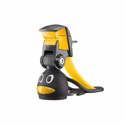 Mantona 21236, Mobile/smartphone, Support actif, Noir, Jaune