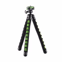 Mantona 21401, 3 pieds, Noir, Vert, 27 cm, 154 g