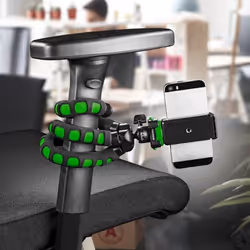 Mantona 21401 trépied Caméra de Smartphone/numérique 3 pieds Noir, Vert - Vue supplémentaire 6