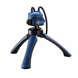 Mantona 21405, 3 pieds, Noir, Bleu, 17 cm, 176 g