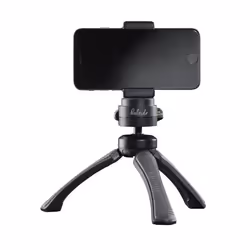 Mantona 21406 trépied Caméra de Smartphone/numérique 3 pieds Noir, Gris - Vue supplémentaire 5