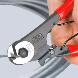 Knipex 95 61 150 Pince à sertir Noir, Rouge, Argent