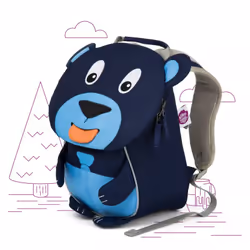 Affenzahn AFZ-FAS-002-003 sac à dos Sac à dos normal Bleu Tissu
