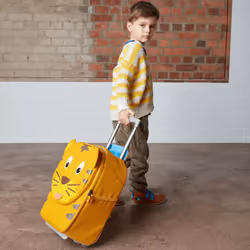 Affenzahn 73478 bagage Valise Carapace molle Orange 20 L Polyester recyclé